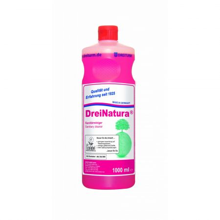 Detergent sanitar ecologic 1L - Dreinatura - PH concentrat : 2 in concentratie 3 - Dreiturm - GS10