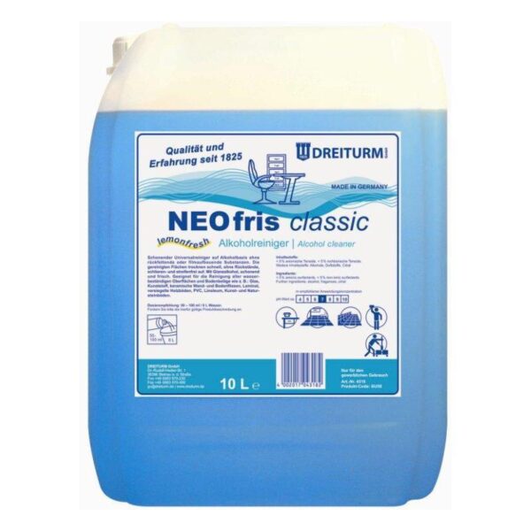 Detergent pe baza de alcool 1-10L - PH 7 - Neofris Classic - Dreiturm - 4317