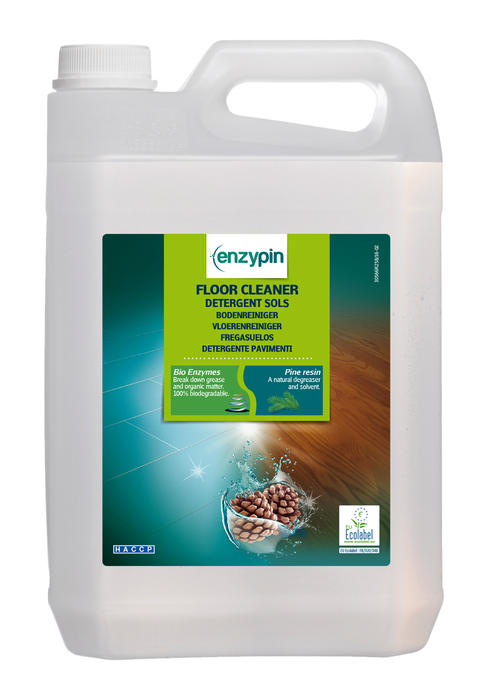 Detergent ecologic pentru pardoseli 5L - pH: 7.6 - Enzypin - Action Pin - 28U27