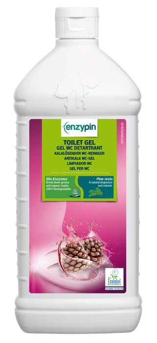 Gel detartrant ecologic pentru toaleta 1L - pH: 2.2 - Enzypin - Action Pin - 56U18