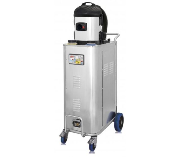 Generator de abur cu aspirator - Presiune 10 bari - Rezervor 20L - TecnoVap - Steam Box Vac Industrial