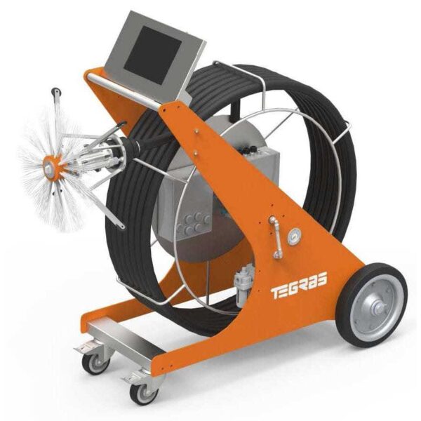 Multipro robot curatare grasime tuburi hote/ventilatie Teinnova - TEgras