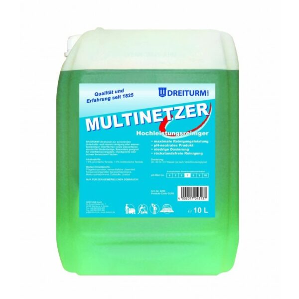 Detergent universal puternic 1-10L - Dozaj : 20-40 ml la 8 l apa - PH 7 - Multinetzer - Dreiturm