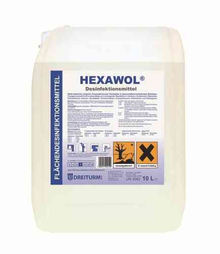 Dezinfectant 1-10L - Ph 7 - Hexawol - Dreiturm - 4251