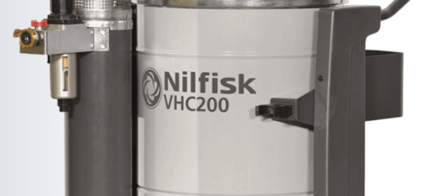 Aspirator industrial cu aer comprimat - container 50L - presiune 6 bari - VHC200 L50 Z1 XXX - Nilfisk