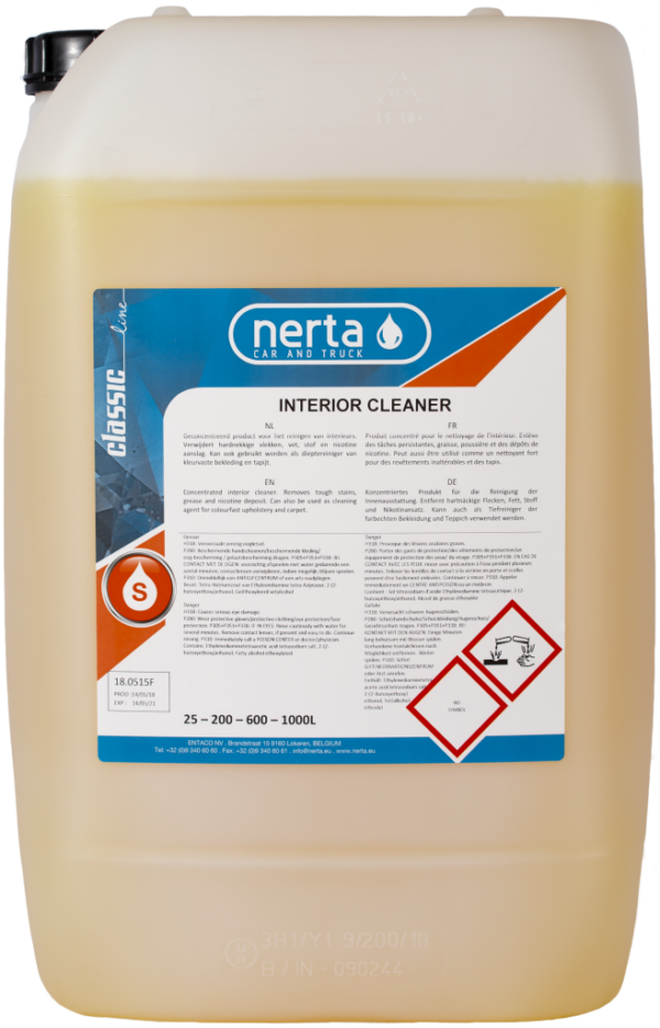 Solutie curatat tapiterie 5L - Ph 10 - INTERIOR CLEANER - Nerta - UL-74147