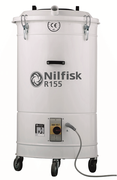Aspirator industrial pentru ambalaje si bavuri - capacitate container 150L - putere 2.2Kw - R305 V 5PP - Nilfisk
