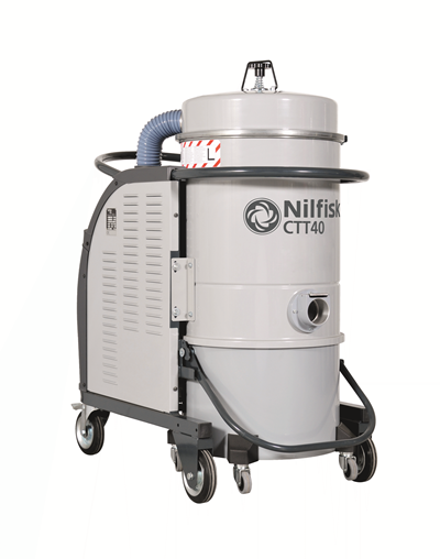 Aspirator industrial trifazat - capacitate container 50L - putere 2,2-4kw - CTS40 MC Z22 5PP - Nilfisk
