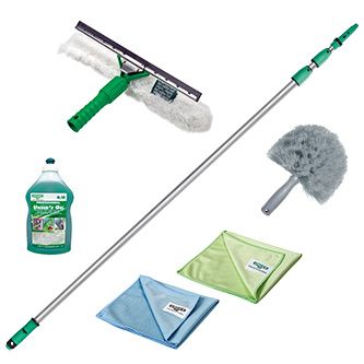Set curatare geamuri 4m - conservatory cleaning kit - Unger -AK130